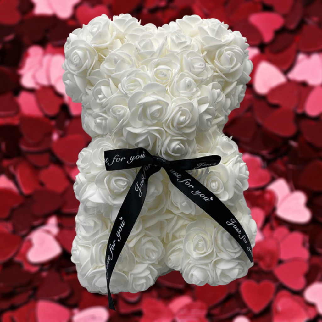 Rose Bear Mothers Day Gift Artificial Flower