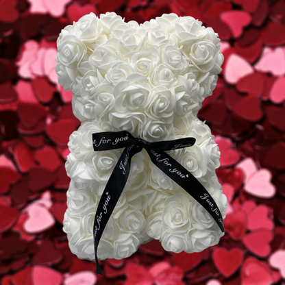 Rose Bear Mothers Day Gift Artificial Flower