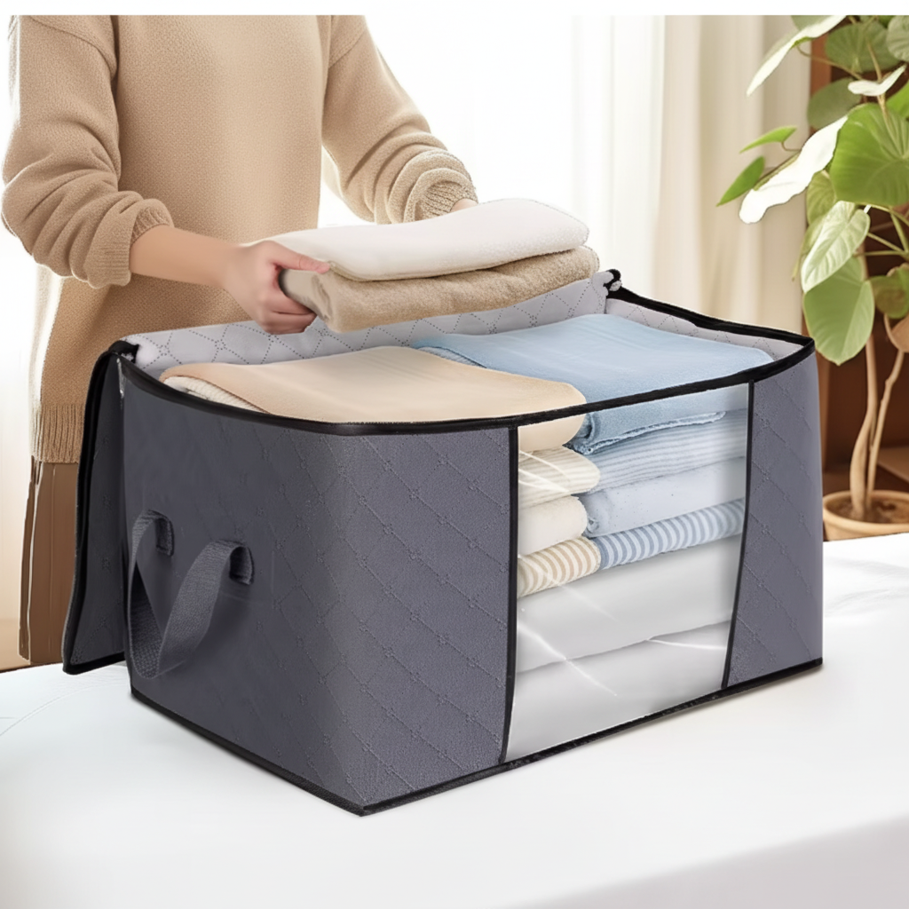 Storage Bags Fabric Organizer Foldable Large