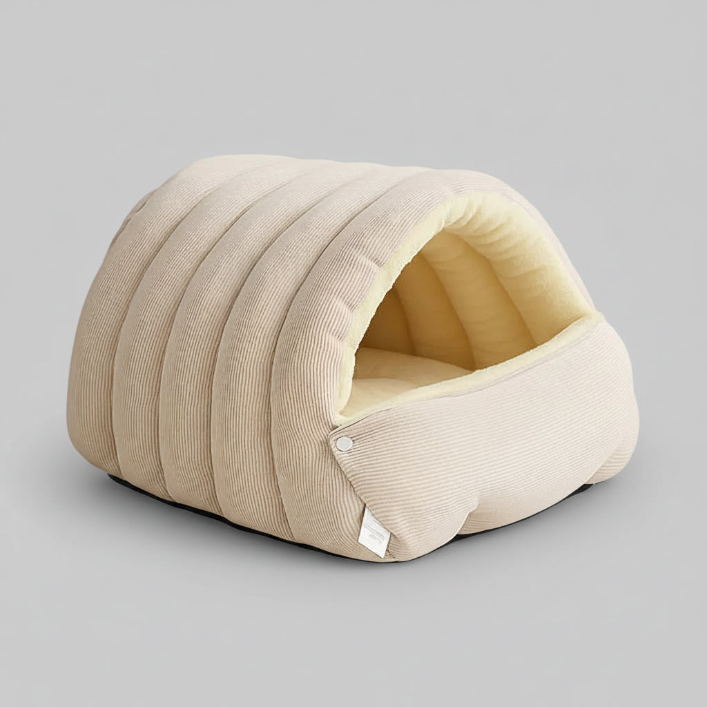 Pet Bed Cat Cave Soft Plush Warm