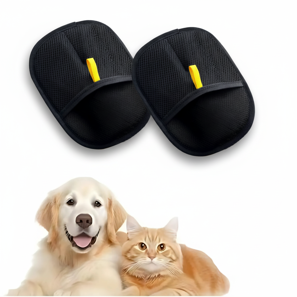 Pet Hair Remover Glove Furniture Clothing