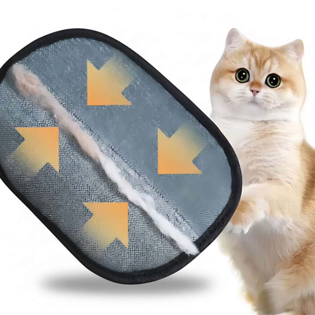 Pet Hair Remover Glove Furniture Clothing