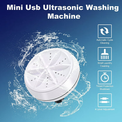 Mini Washing Machine Portable USB Ultrasonic