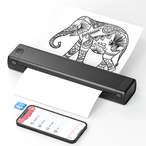 Portable Thermal Printer Wireless Bluetooth