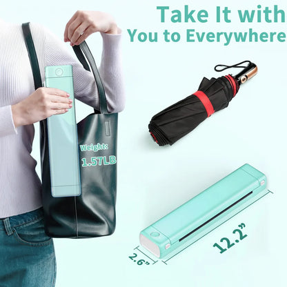 Portable Thermal Printer Wireless Bluetooth