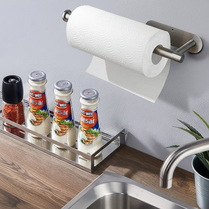 Paper Towel Holder Under Cabinet Black