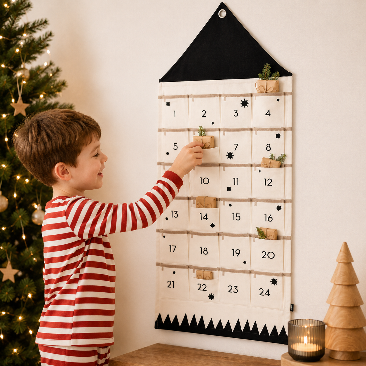 Personalized Christmas Countdown Calendar