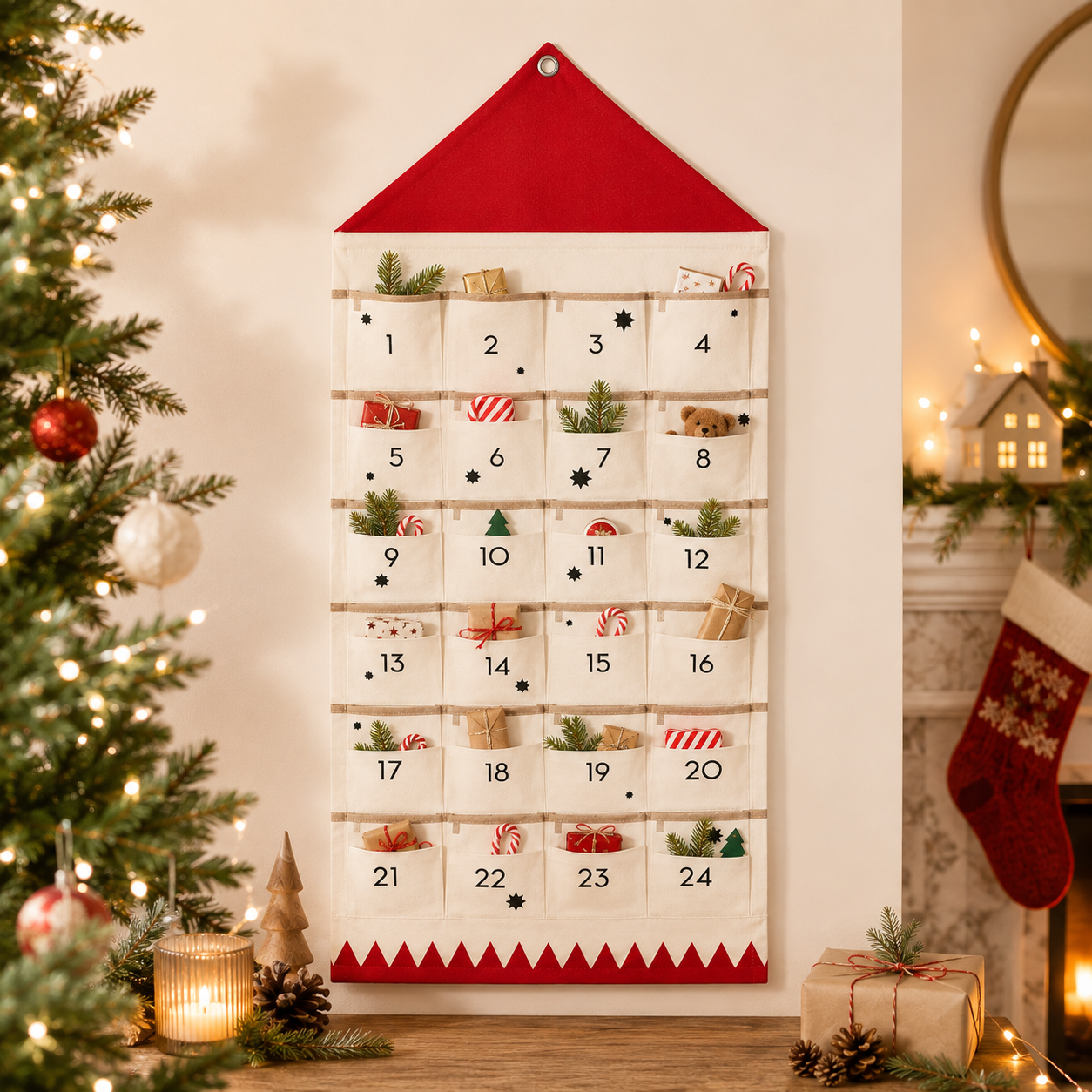 Personalized Christmas Countdown Calendar