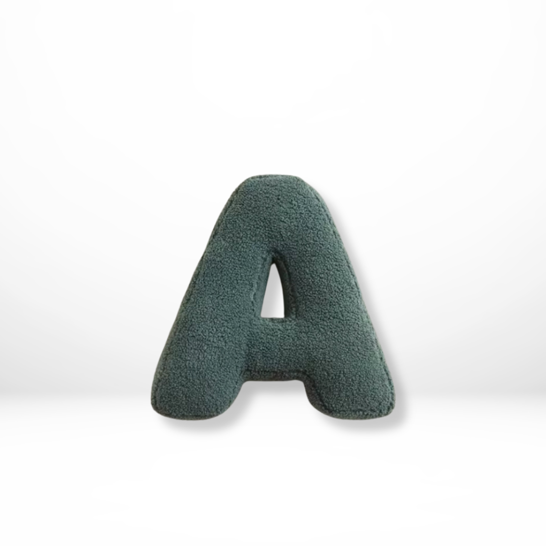 Pillow Alphabet Letter Decorative Throw