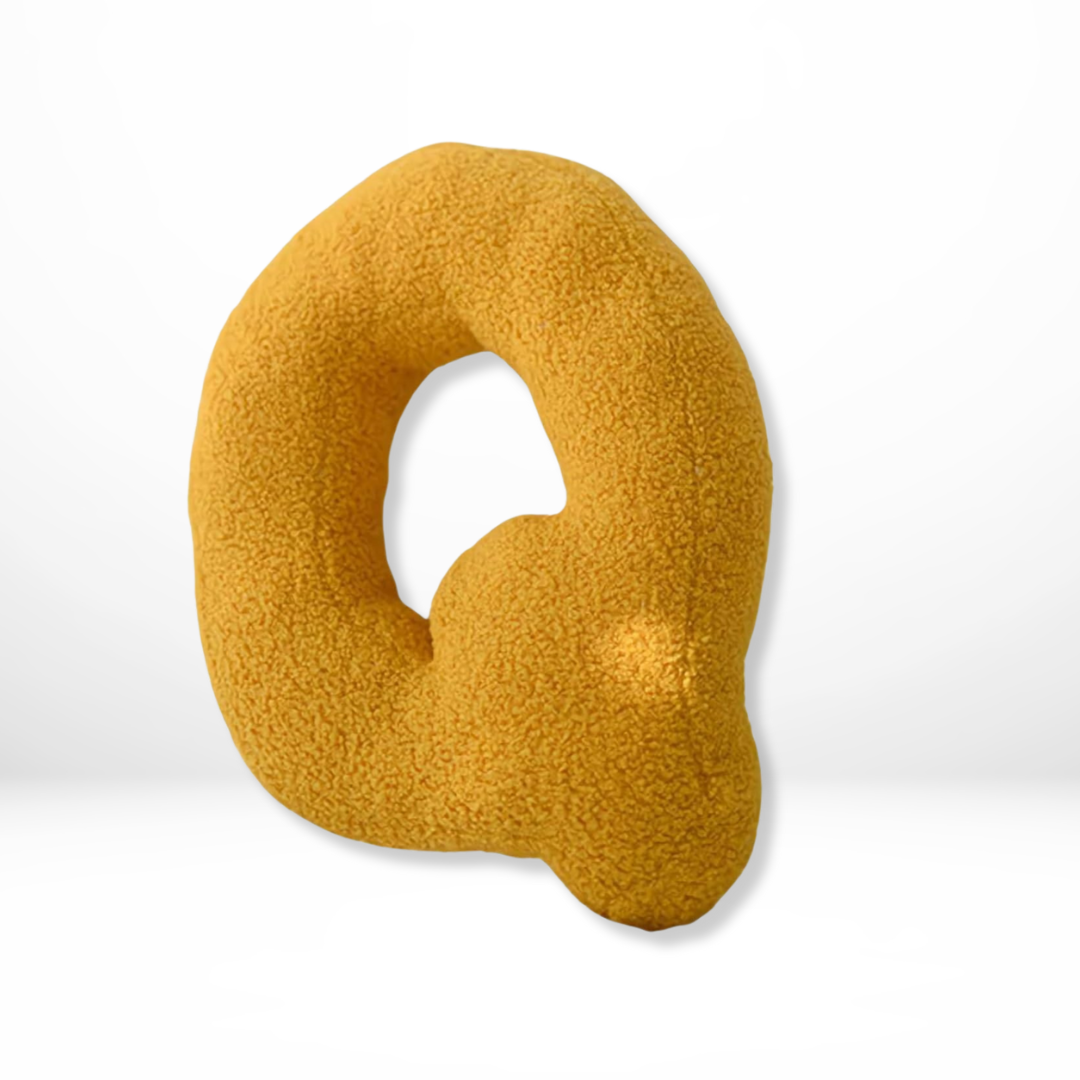 Pillow Alphabet Letter Decorative Throw