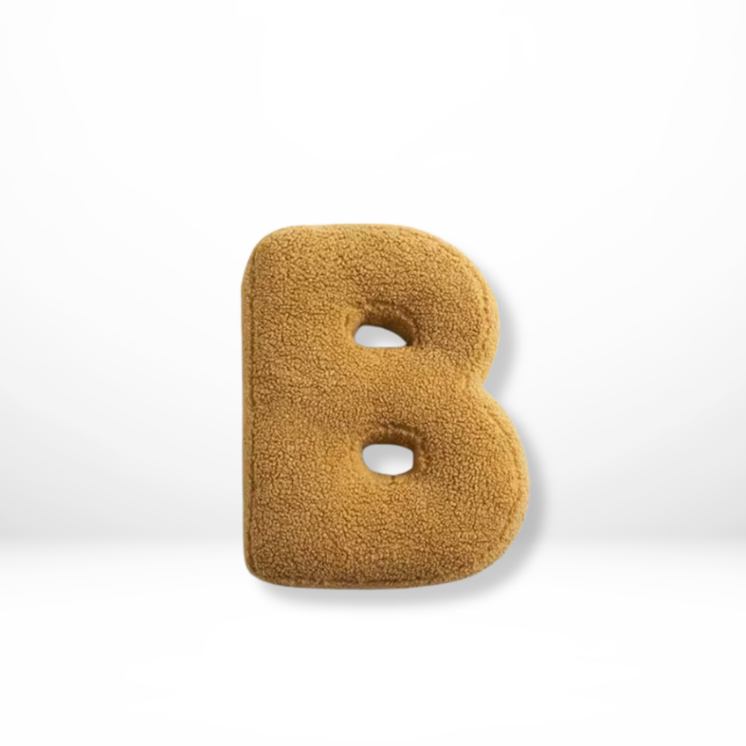 Pillow Alphabet Letter Decorative Throw