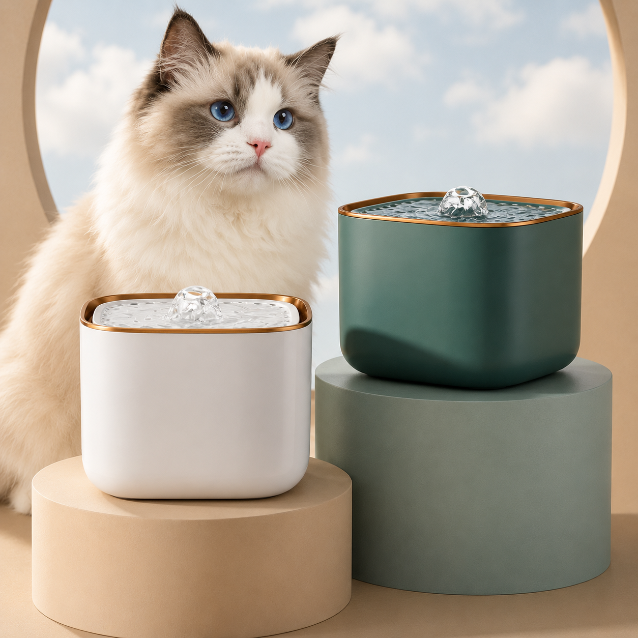 Pet Fountain Automatic Water Dispenser