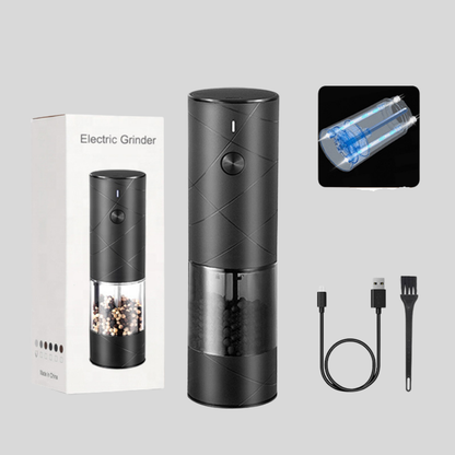 Salt Pepper Grinder Electric Rechargeable