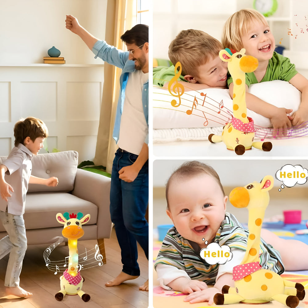 Plush Toy Interactive Singing Giraffe Kids