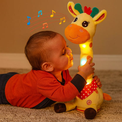 Plush Toy Interactive Singing Giraffe Kids