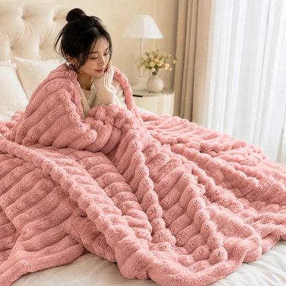 Plush Blanket Winter Soft Throw Blanket Cozy
