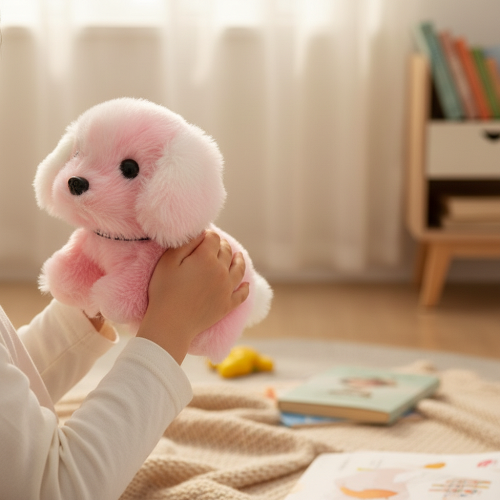 Plush Dog Toy Interactive Walking Barking