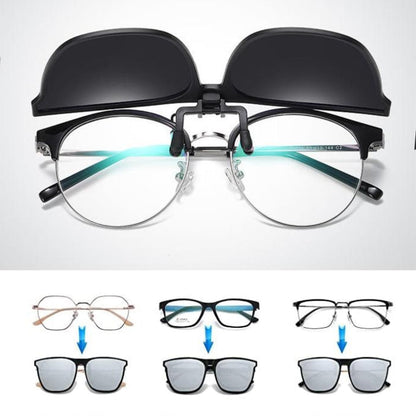 Polarized Sunglasses UV Protection Clip On