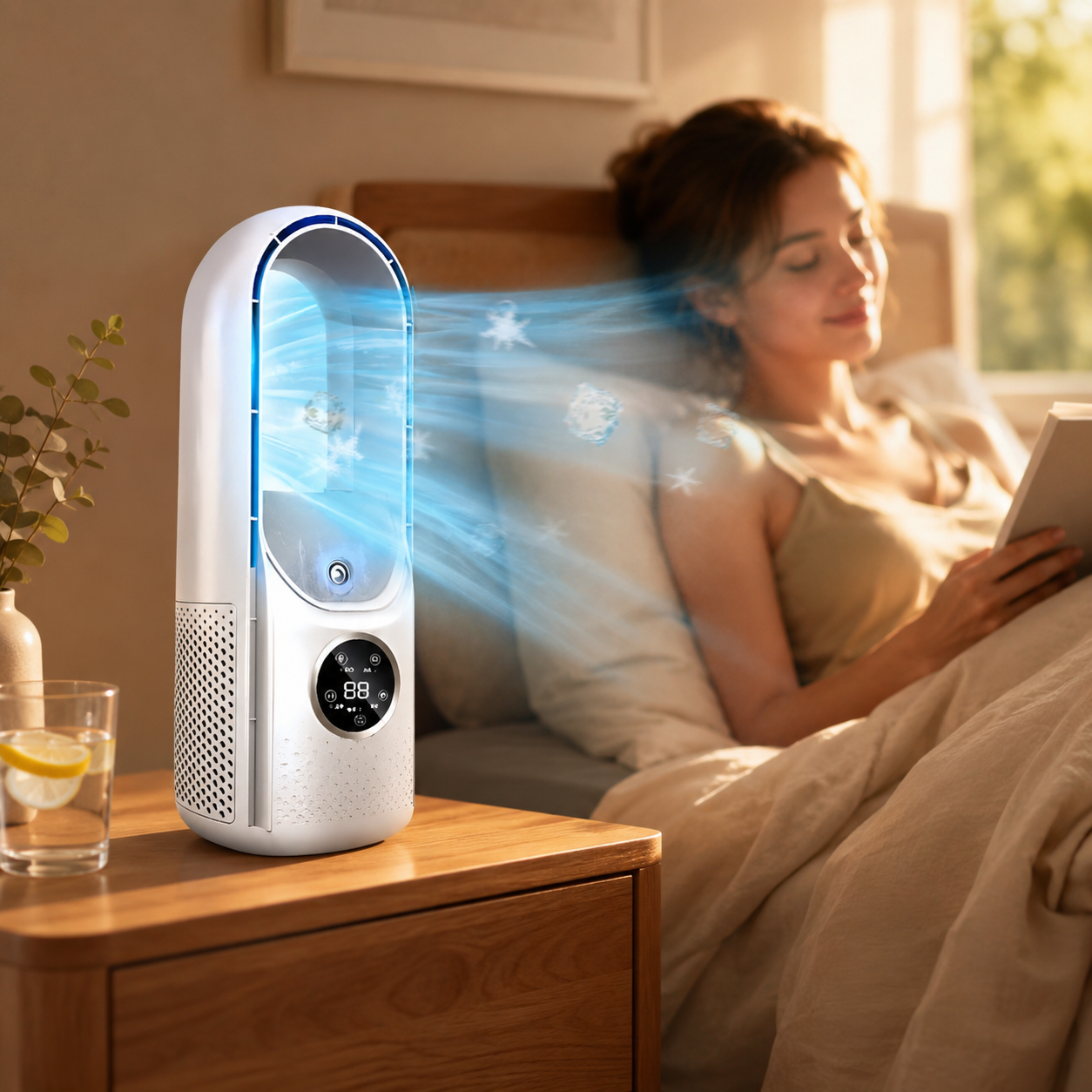 Portable Cooling Fan Bladeless Air