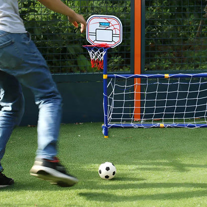 Portable Soccer Goal Basketball Toy Outdoor