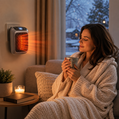 Portable Space Heater Compact Electric