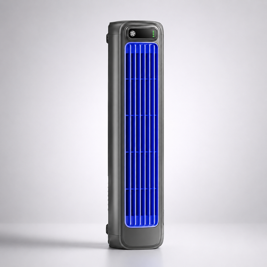 Portable Tower Small Fan Quiet Oscillating