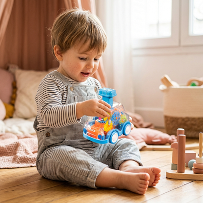 Gear Mechanism Push Go Toy Cars Kids
