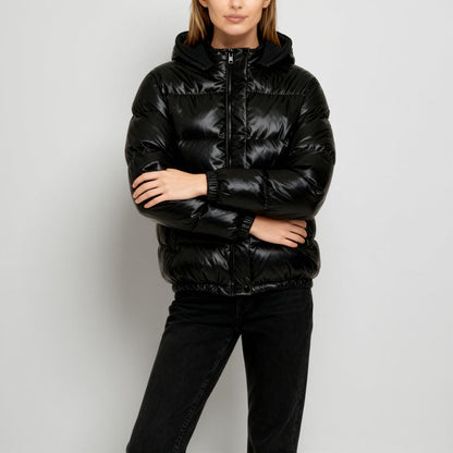 Women Insulated Puffer Jacket Hooded Winter