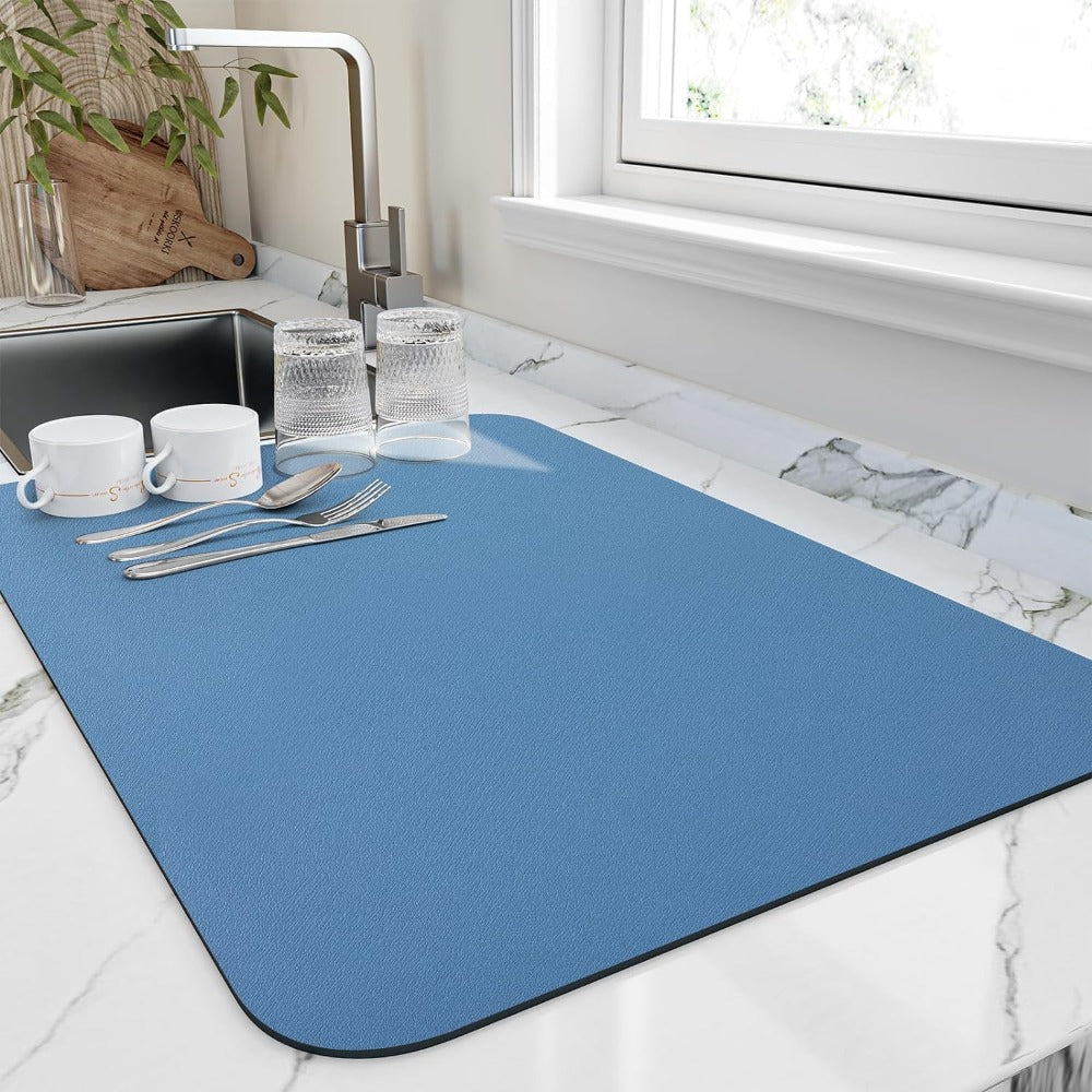 Kitchen Mat Drying Counter Absorbent Dish