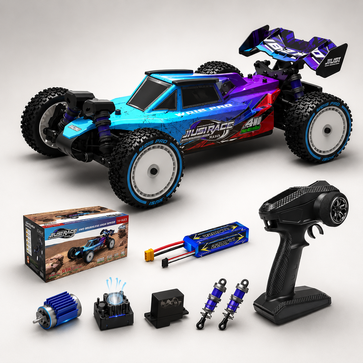 RC Car Remote Control Vehicle 4WD Off