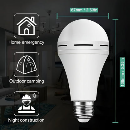LED Light Bulb Rechargeable Emergency White