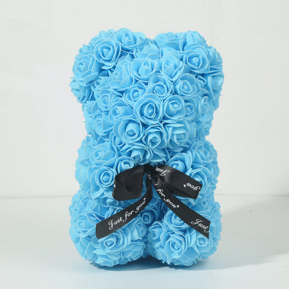 Artificial Flower Rose Bear Foam Valentine’s