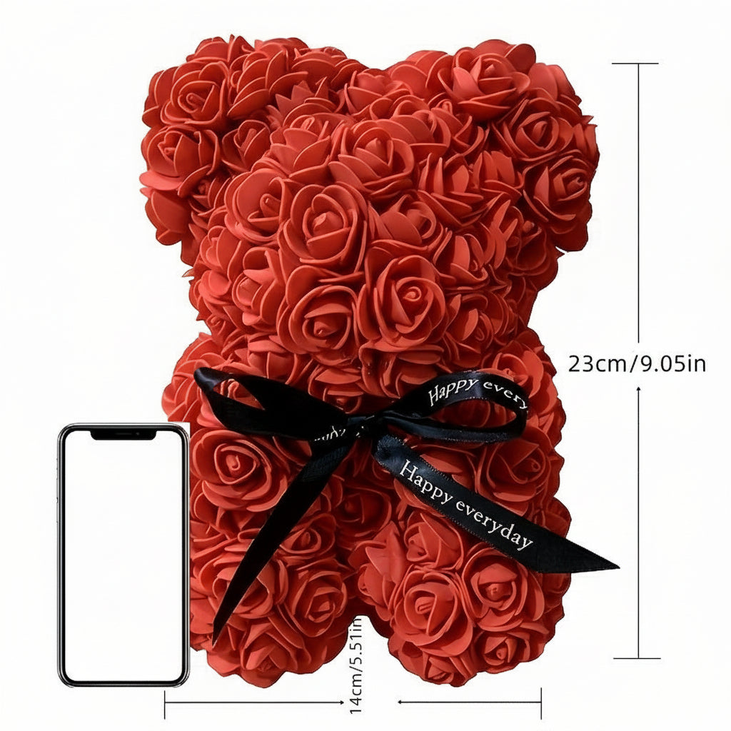 Artificial Flower Rose Bear Foam Valentine’s