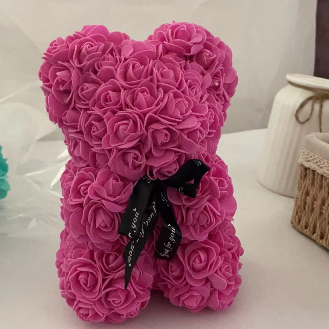 Artificial Flower Rose Bear Foam Valentine’s