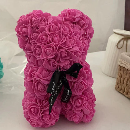 Artificial Flower Rose Bear Foam Valentine’s
