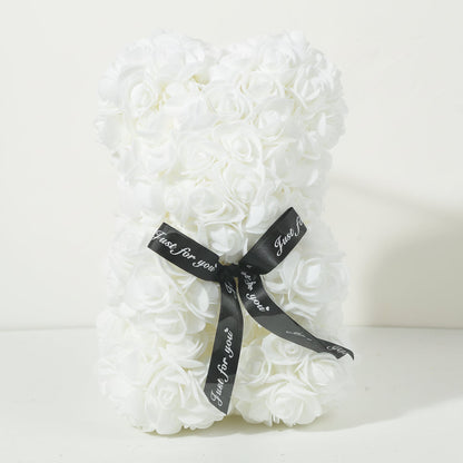 Artificial Flower Rose Bear Foam Valentine’s