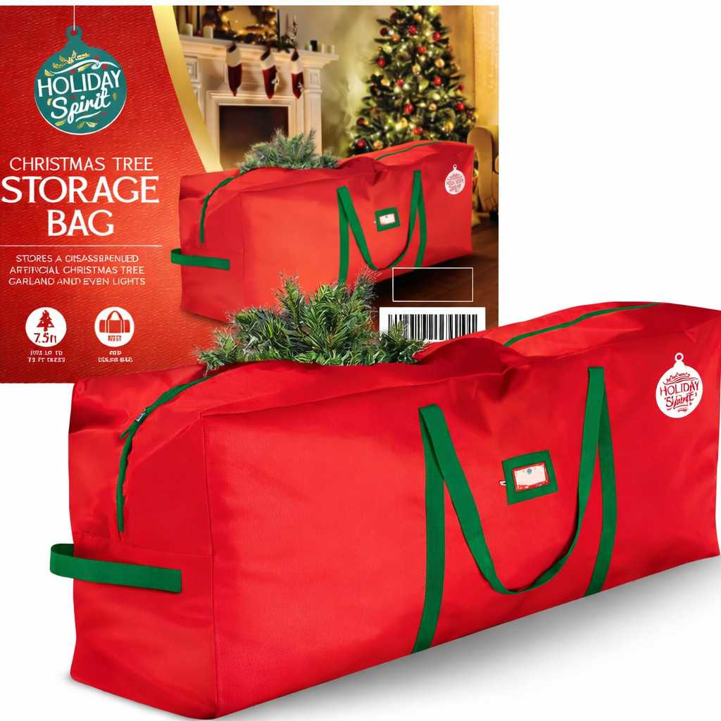 Christmas Tree Storage Bag Waterproof Oxford