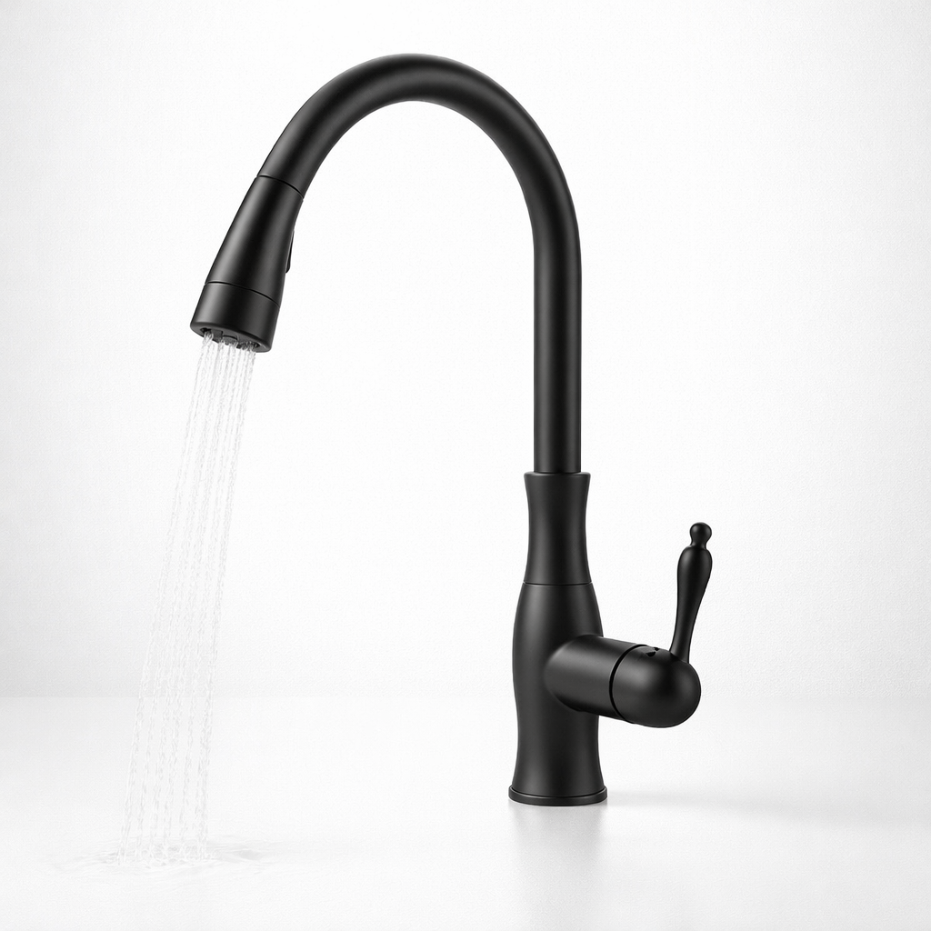 Kitchen Faucet Pull Out Metal Sink Tap