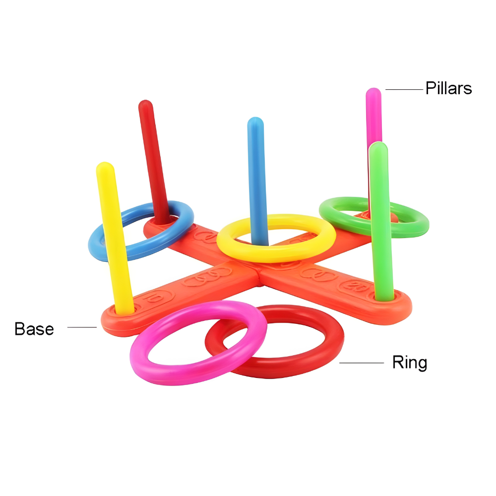 Ring Toss Outdoor Game Portable Family Party