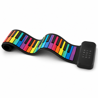 Roll Up Piano Flexible Design Portable Integrated Speaker
