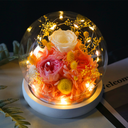 Rose Mothers Day Gift Preserved Flower Dome