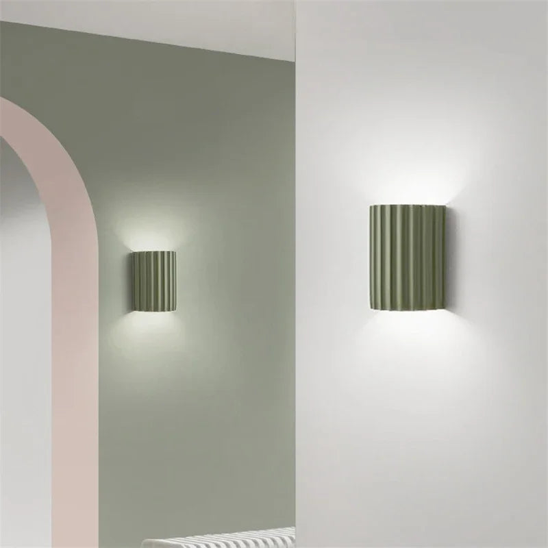 Nordic Modern Resin Wall Lamp Stylish Indoor