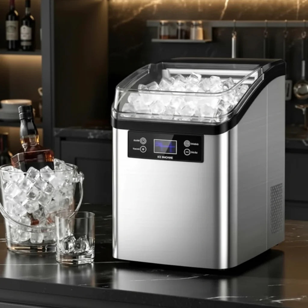 Ice Maker Machine Countertop Automatic Large