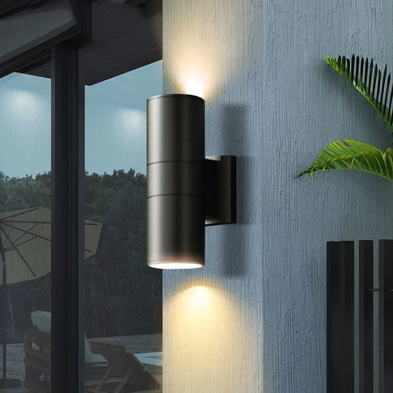 Modern Outdoor Wall Light Up & Down