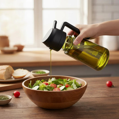 Oil Dispenser Bottle Glass Olive Oil Sprayer
