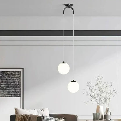 Luna Pendant Light Nordic Modern Glass Globe