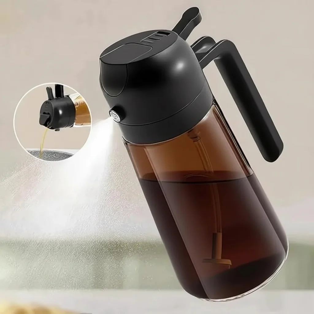 Oil Dispenser Bottle Glass Olive Oil Sprayer