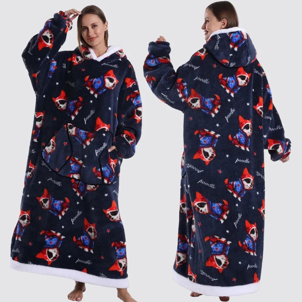 Blanket Hoodie Oversized Wearable Hooded