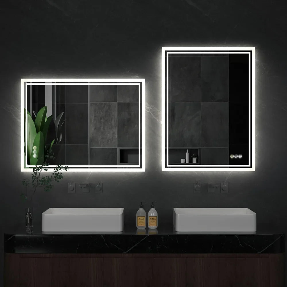 Luvoglow LED Bathroom Mirror Frameless