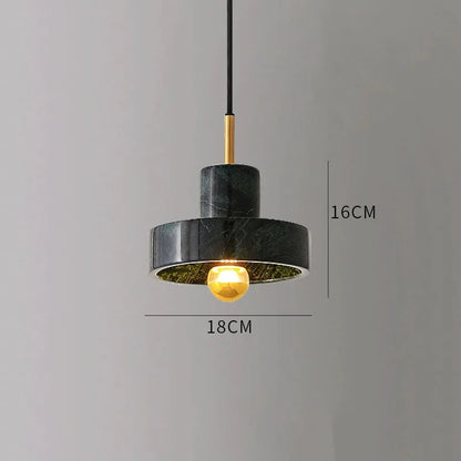 Marble Pendant Lamp Natural Stone Postmodern